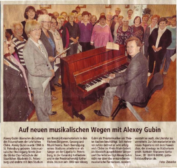 20110518 Offenbach Post - Auf neuen musikalischen Wegen mit Alexey Gubin